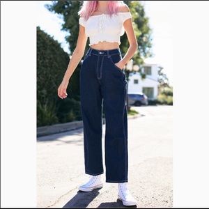 Talia Dark Wash Cargo Jeans!!